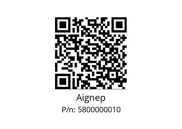   Aignep 5800000010