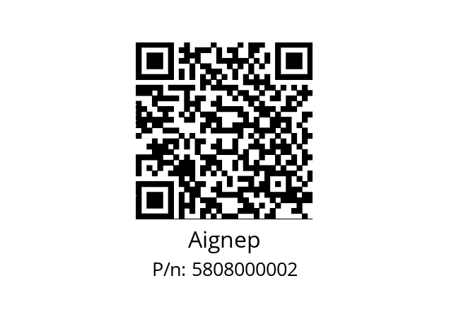   Aignep 5808000002