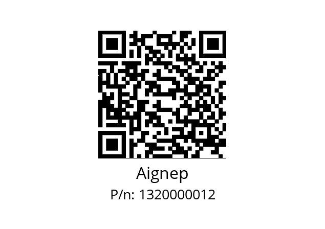   Aignep 1320000012