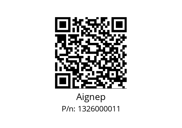   Aignep 1326000011