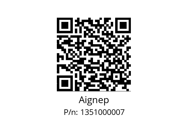   Aignep 1351000007