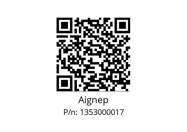   Aignep 1353000017