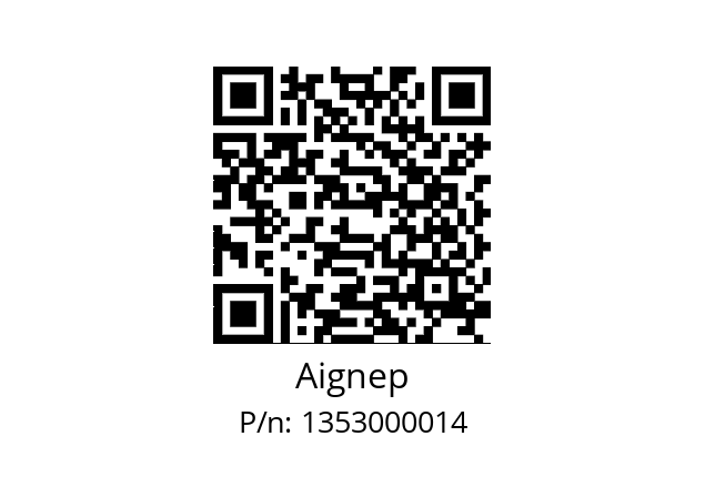   Aignep 1353000014