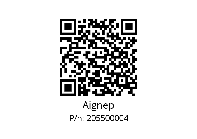   Aignep 205500004