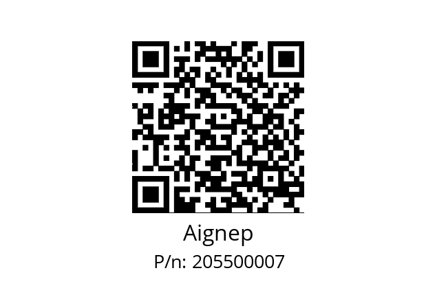   Aignep 205500007