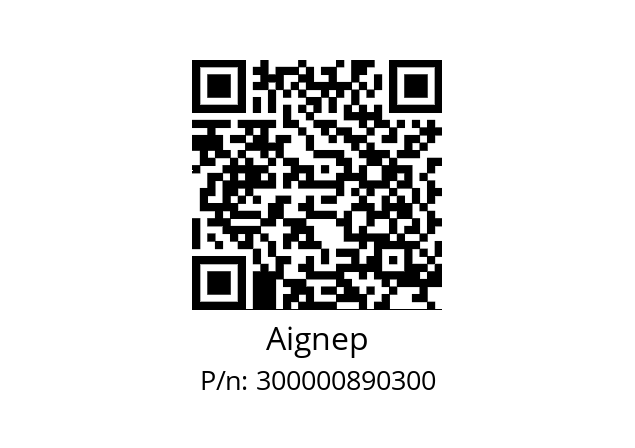   Aignep 300000890300