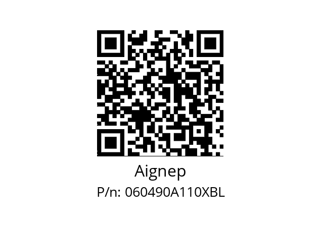   Aignep 060490A110XBL