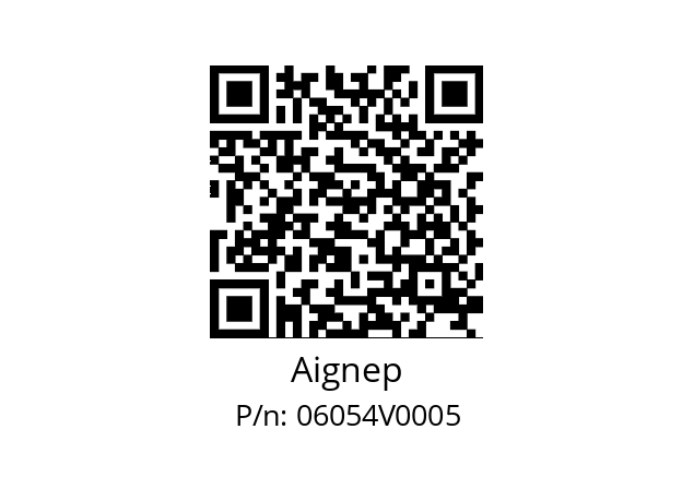   Aignep 06054V0005