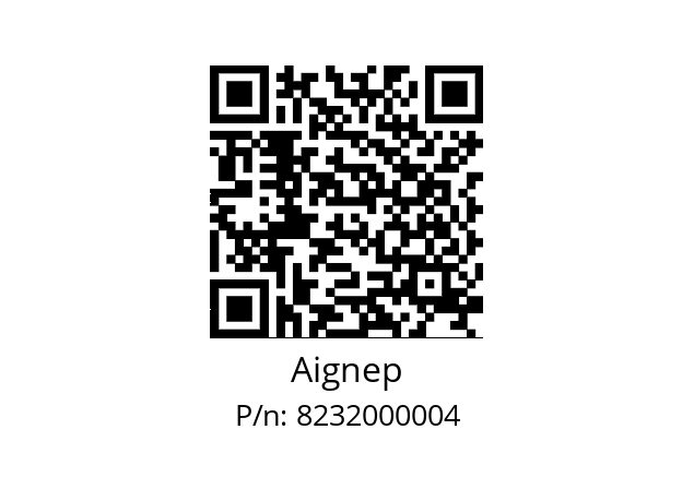   Aignep 8232000004