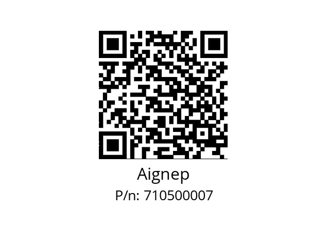   Aignep 710500007