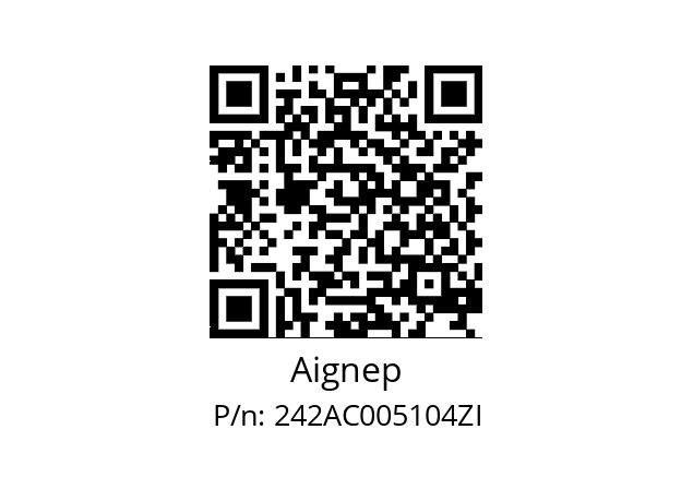   Aignep 242AC005104ZI