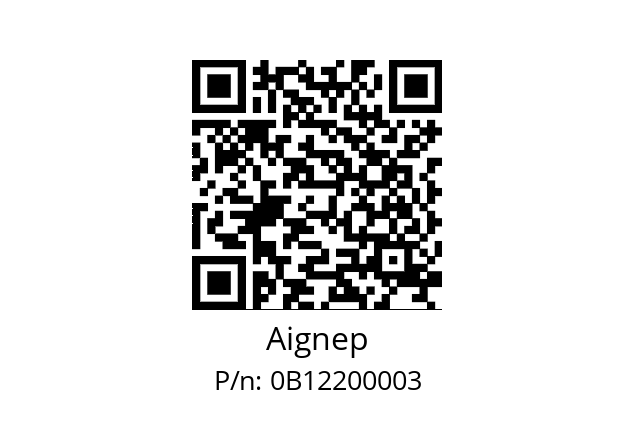   Aignep 0B12200003