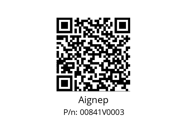   Aignep 00841V0003