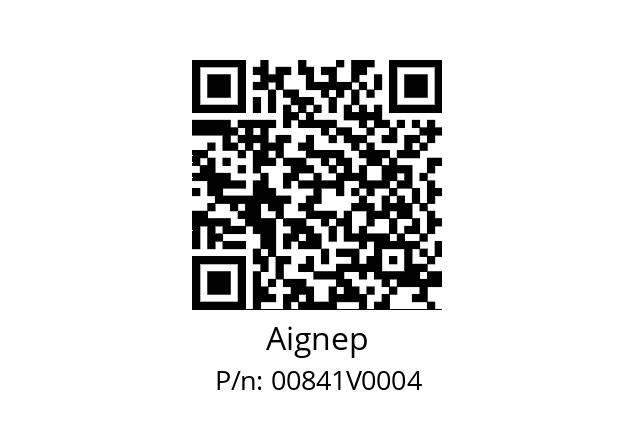   Aignep 00841V0004