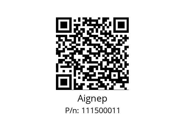   Aignep 111500011