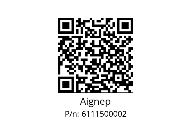   Aignep 6111500002