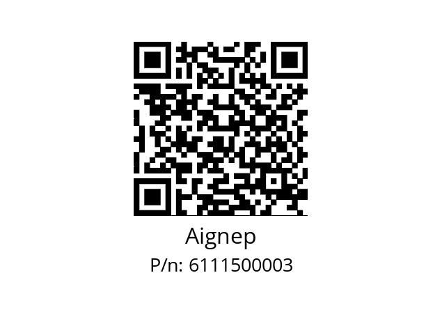   Aignep 6111500003