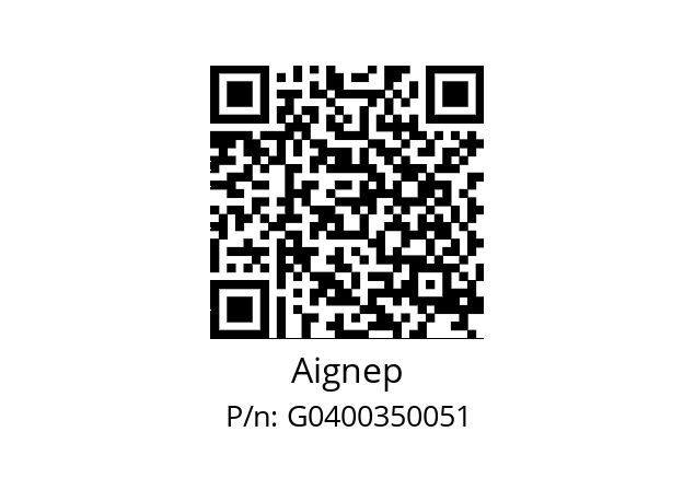   Aignep G0400350051