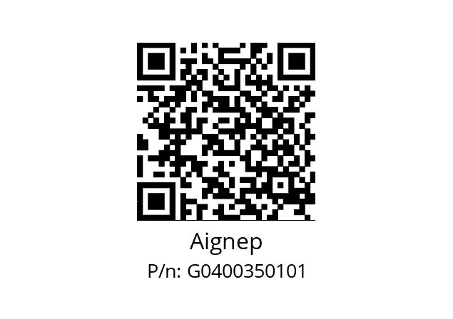   Aignep G0400350101