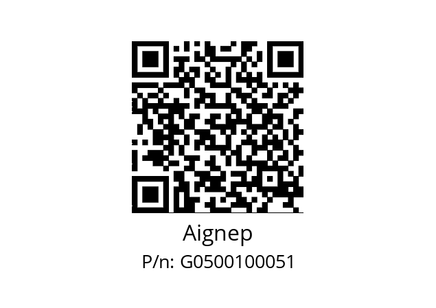   Aignep G0500100051