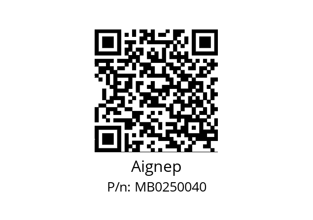   Aignep MB0250040