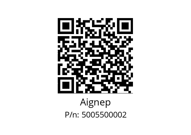   Aignep 5005500002