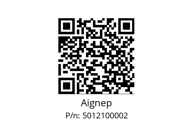   Aignep 5012100002