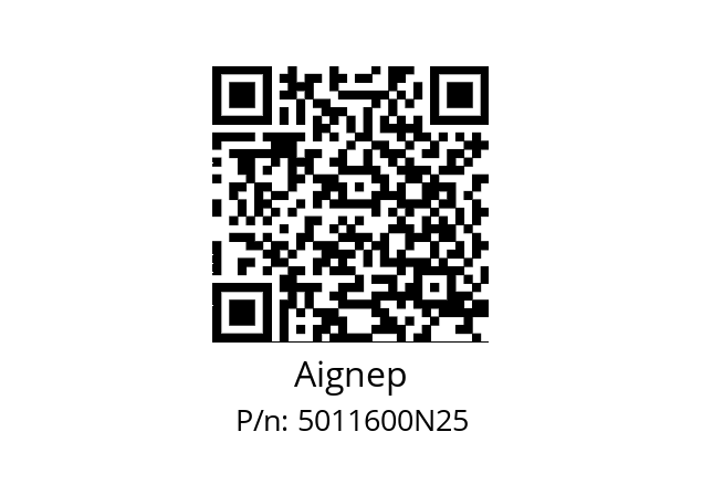   Aignep 5011600N25