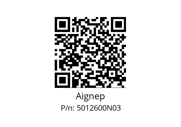   Aignep 5012600N03