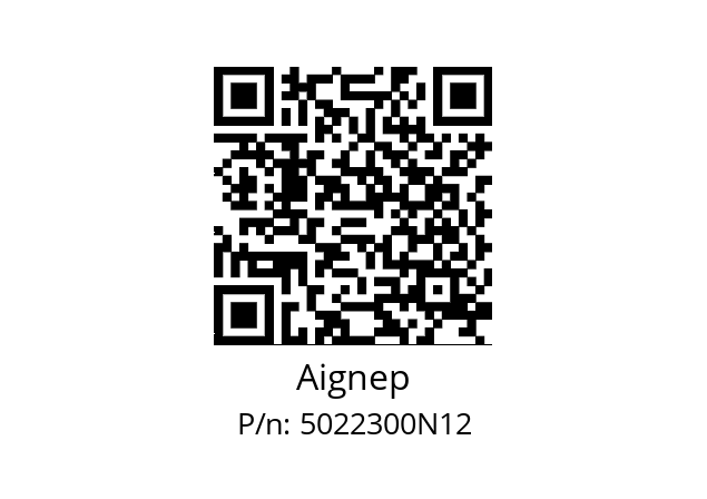   Aignep 5022300N12