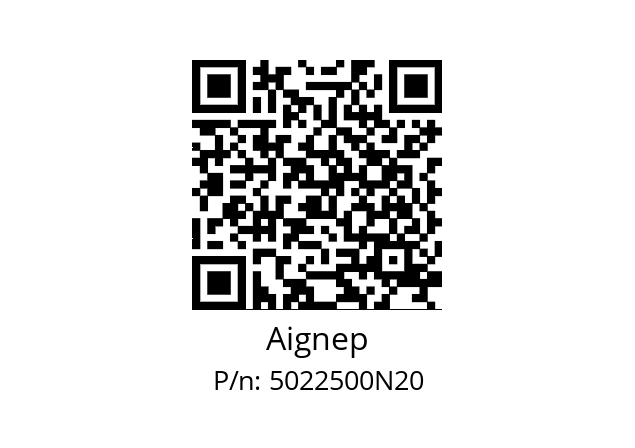   Aignep 5022500N20