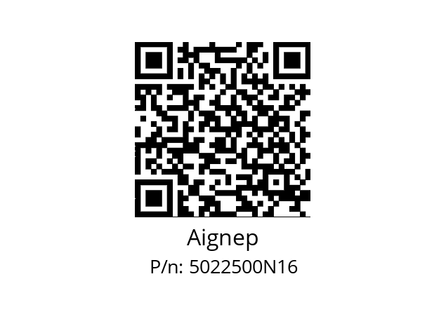   Aignep 5022500N16