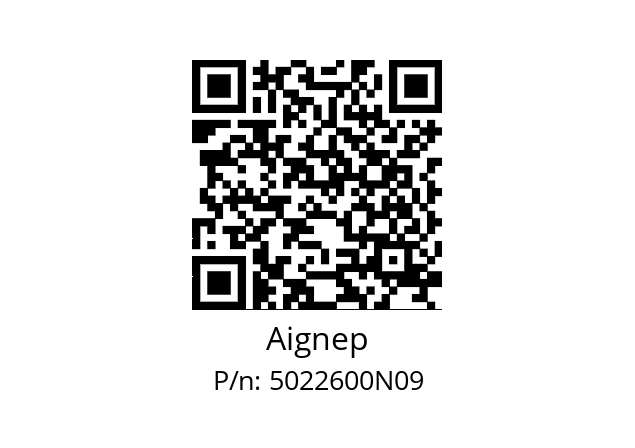   Aignep 5022600N09