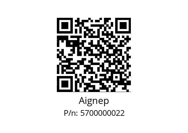   Aignep 5700000022