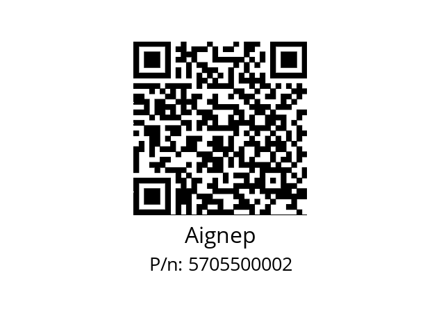   Aignep 5705500002