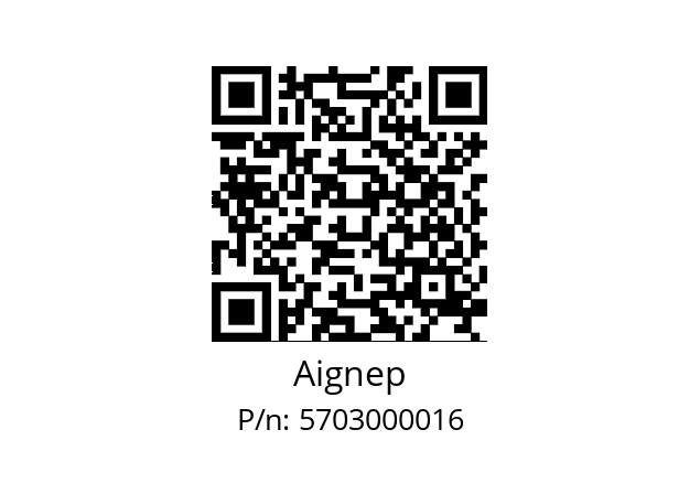   Aignep 5703000016