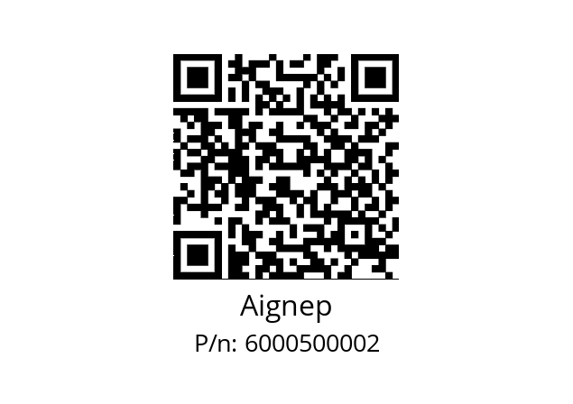   Aignep 6000500002