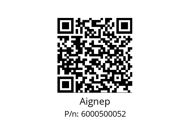   Aignep 6000500052