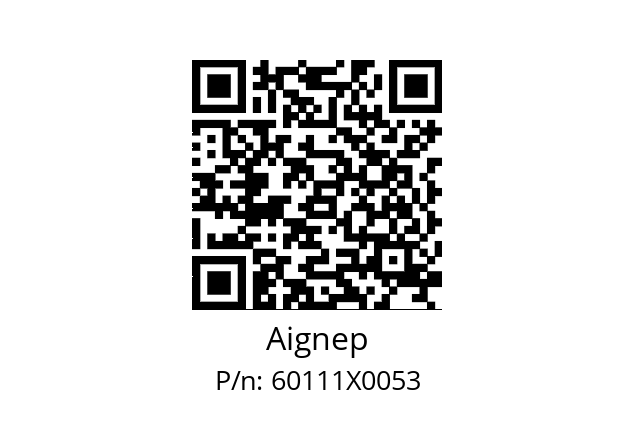   Aignep 60111X0053