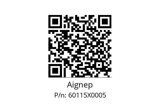   Aignep 60115X0005