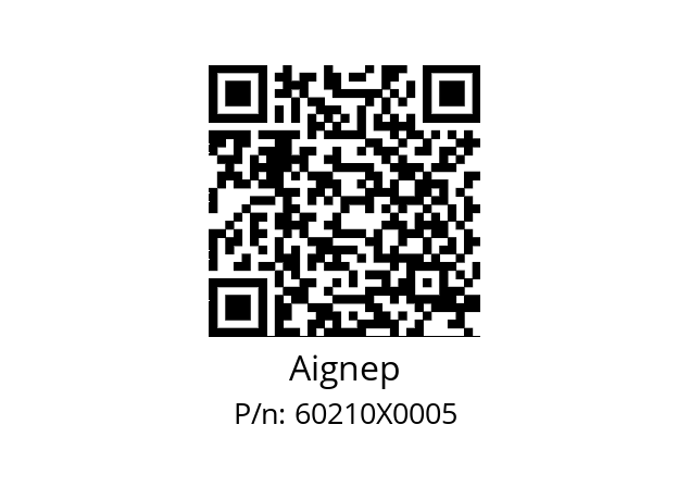   Aignep 60210X0005