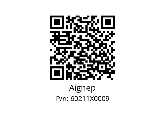   Aignep 60211X0009