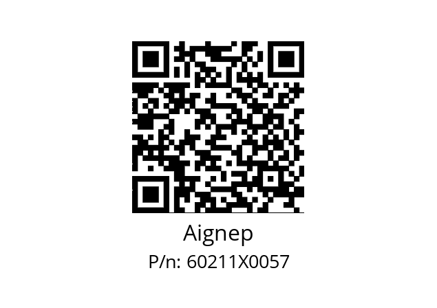   Aignep 60211X0057