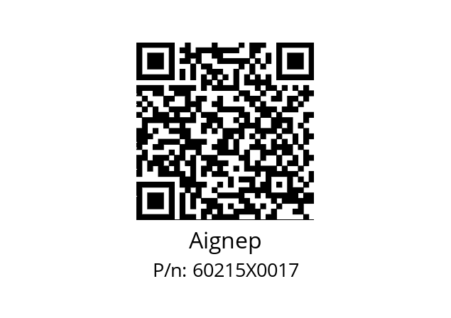   Aignep 60215X0017