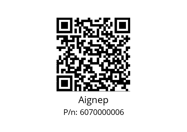   Aignep 6070000006