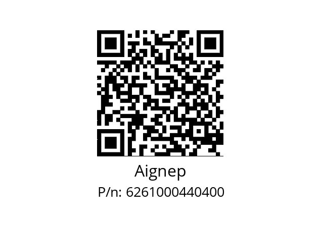   Aignep 6261000440400