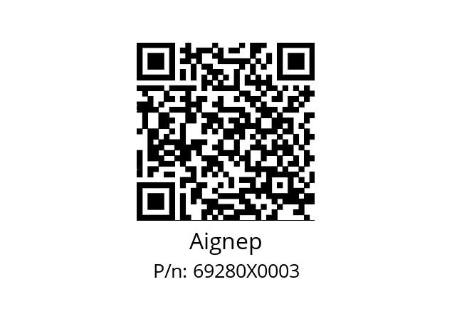   Aignep 69280X0003