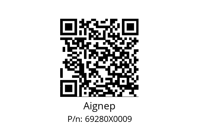   Aignep 69280X0009