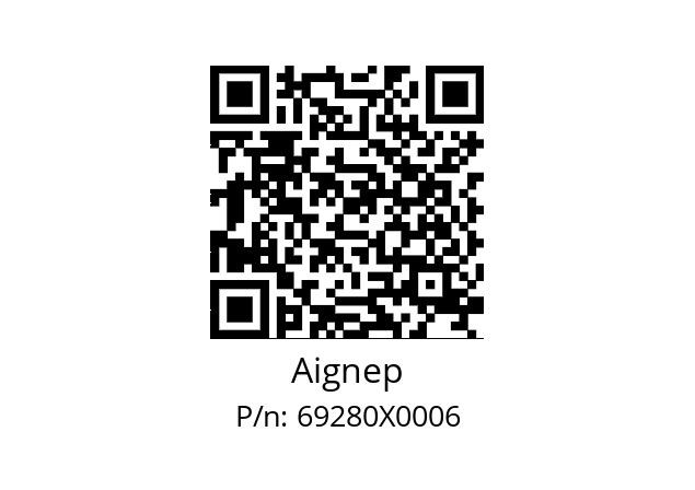   Aignep 69280X0006