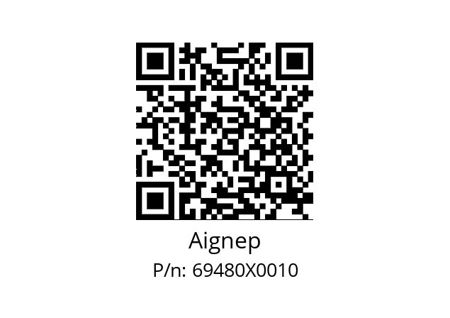   Aignep 69480X0010